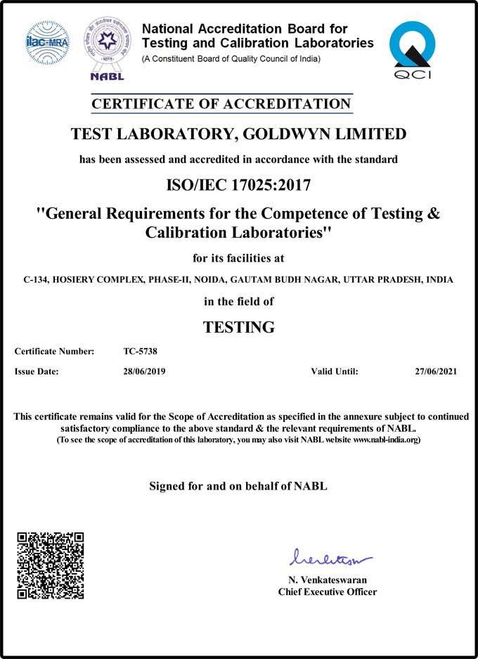 Certification